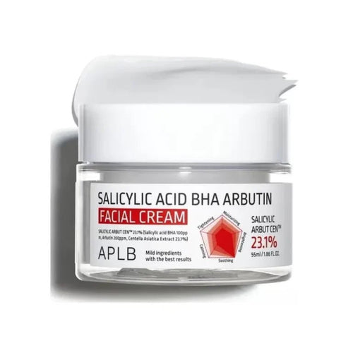 APLB – Salicylic Acid BHA Arbutin Facial Cream, 55ml - Love your skin