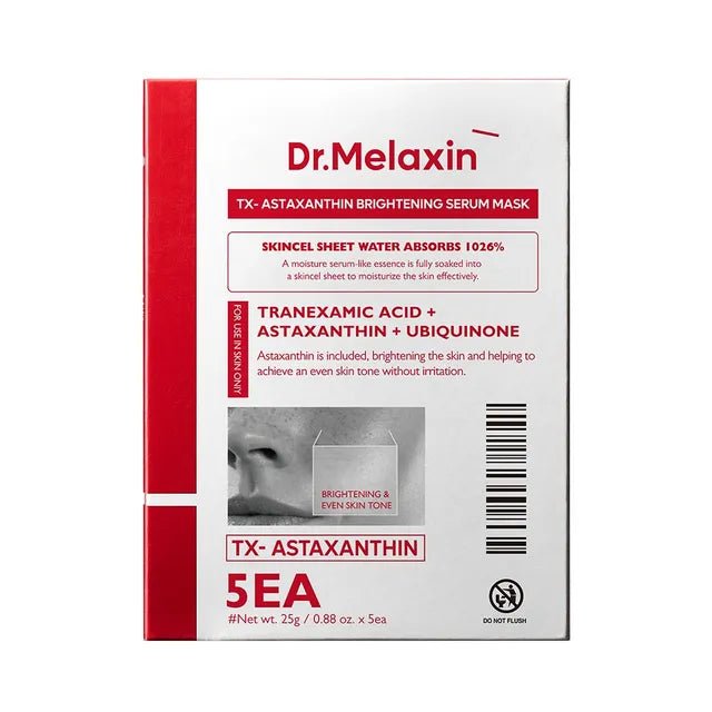 Dr.Melaxin – TX - Astaxanthin Brightening Serum Mask Set - Love your skin