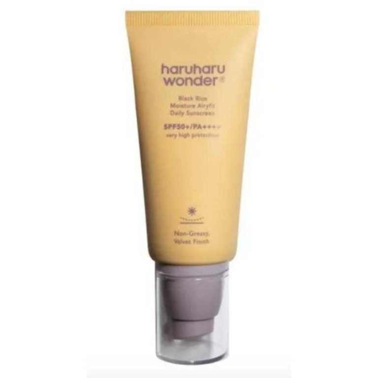 Haruharu Wonder – Black Rice Moisture Airyfit Daily Sunscreen SPF50+ PA++++, 50ml - Love your skin