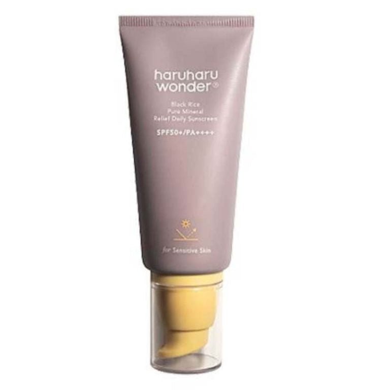 Haruharu Wonder – Black Rice Pure Mineral Relief Daily Sunscreen SPF50+ PA++++, 50ml - Love your skin