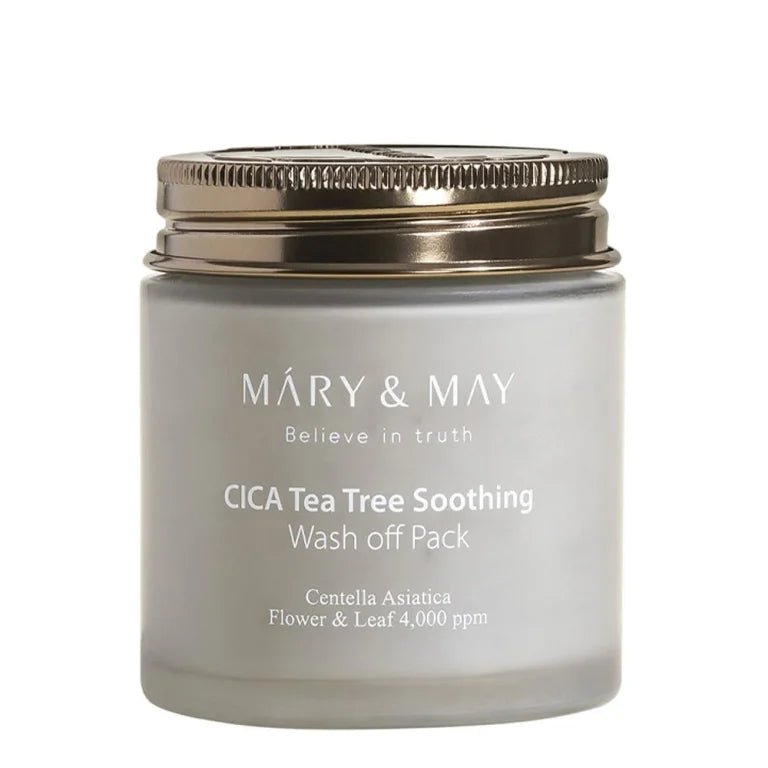 Mary & May – Cica Tea Tree Soothing Wash Off Pack, 125g - Love your skin