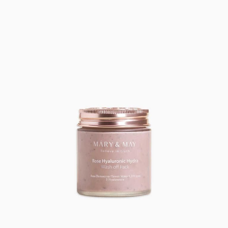 Mary & May – Rose Hyaluronic Hydra Wash Off Pack, 125g - Love your skin