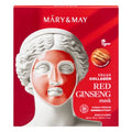 Mary & May – Vegan Collagen Red Ginseng Mask – 30g - Love your skin