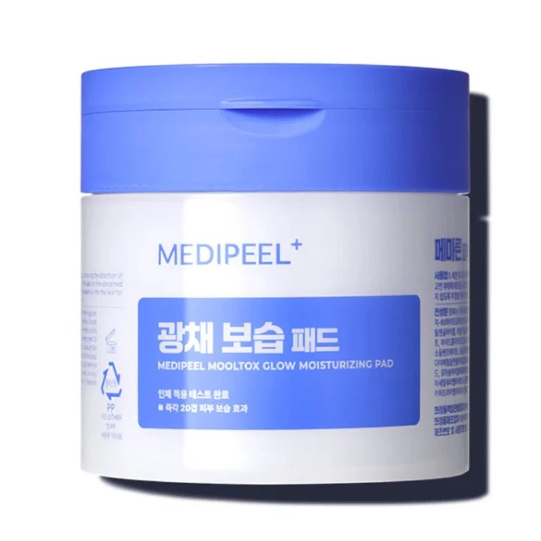 Medi - Peel – Mooltox Glow Moisturizing Pads – 120ml (50 pcs) - Love your skin