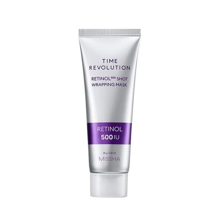 MISSHA – Time Revolution Retinol 500 Shot Wrapping Mask 80g - Love your skin