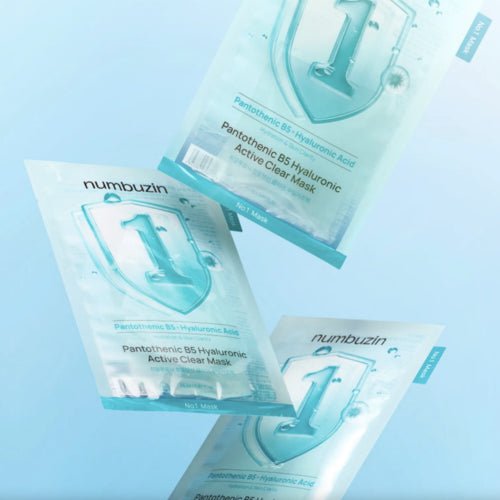 Numbuzin – No.1 Pantothenic B5 Hyaluronic Active Clear Mask – 26ml - Love your skin