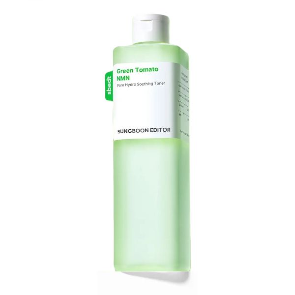 Sungboon Editor – Green Tomato NMN Pore Hydro Soothing Toner – 350ml - Love your skin