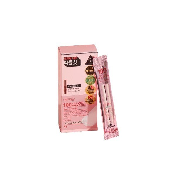 VT Cosmetics – Collagen Reedle Shot 100 Stick Pouch – 2ml*10ea - Love your skin